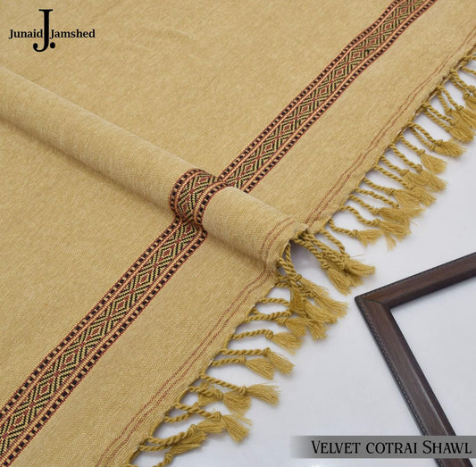 J. Premium Winter Velvet Shawl for Men JWS 22