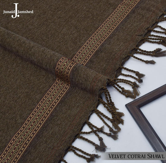 J. Premium Winter Velvet Shawl for Men JWS 20