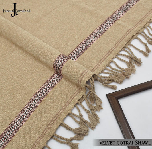 J. Premium Winter Velvet Shawl for Men JWS 14