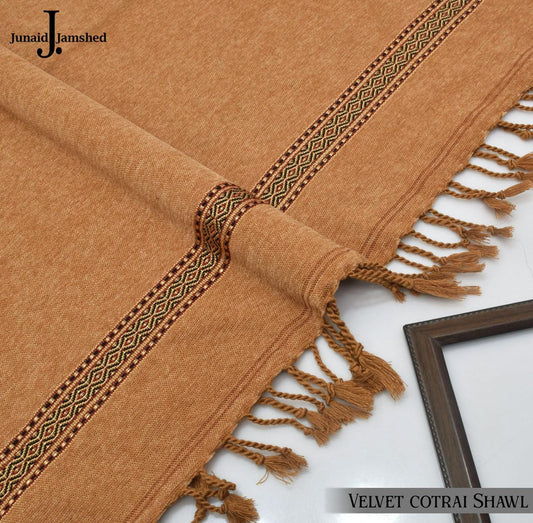 J. Premium Winter Velvet Shawl for Men JWS 13