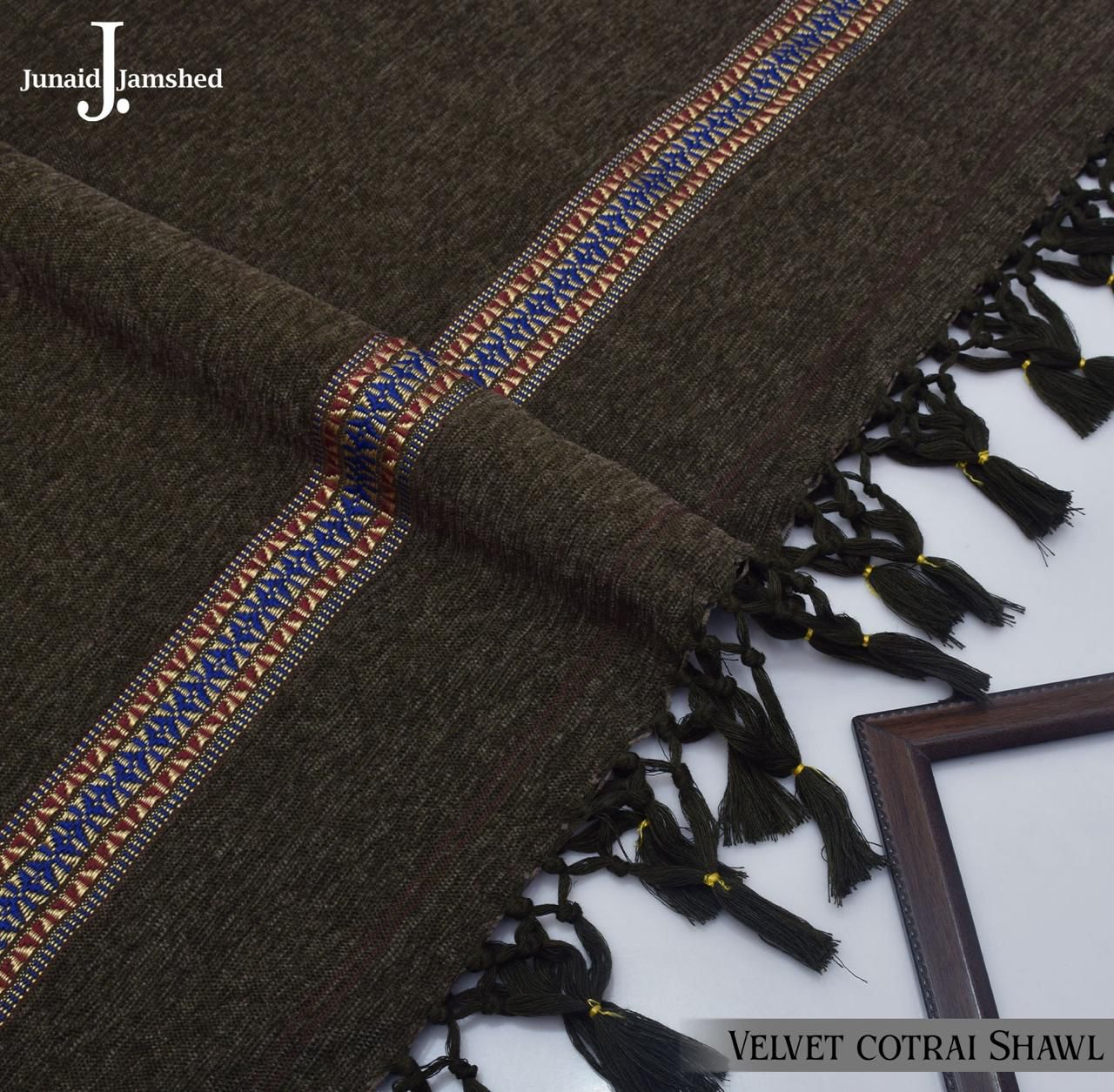 J. Premium Winter Velvet Shawl for Men JWS 17