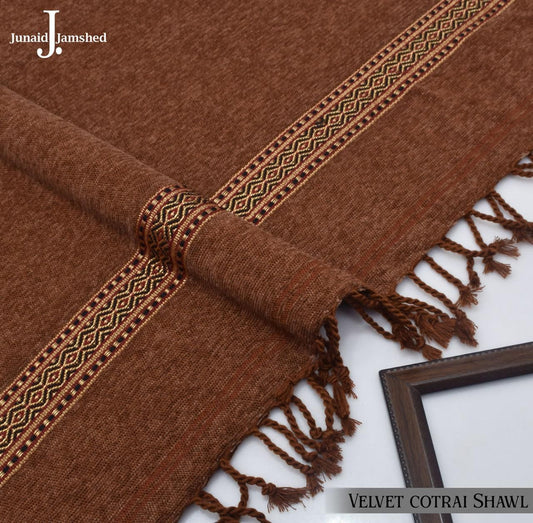 J. Premium Winter Velvet Shawl for Men JWS 24