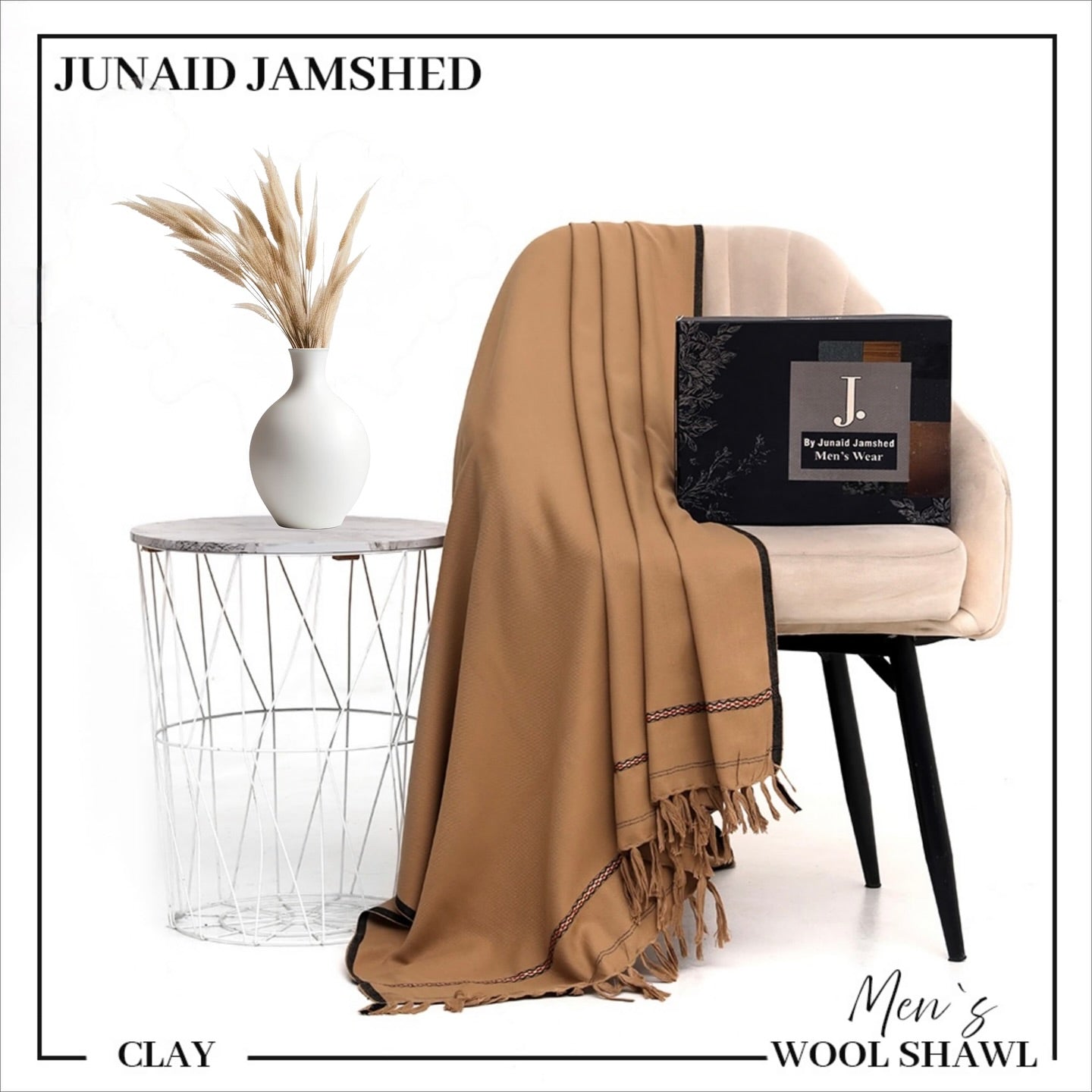 J. Premium Winter Shawl for Men JWS 08