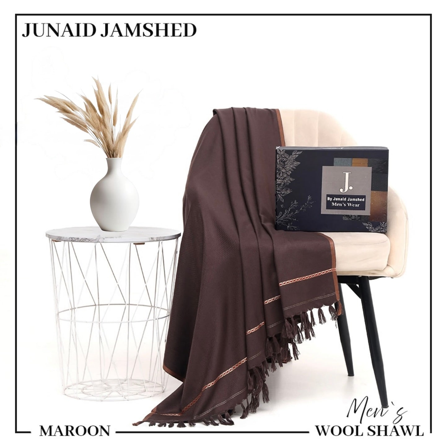 J. Premium Winter Shawl for Men JWS 07