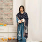 Eid special 3pc emb lawn ES 502
