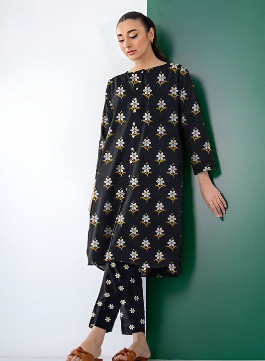 2 Pcs Unstitched Digital Print Suit J-007