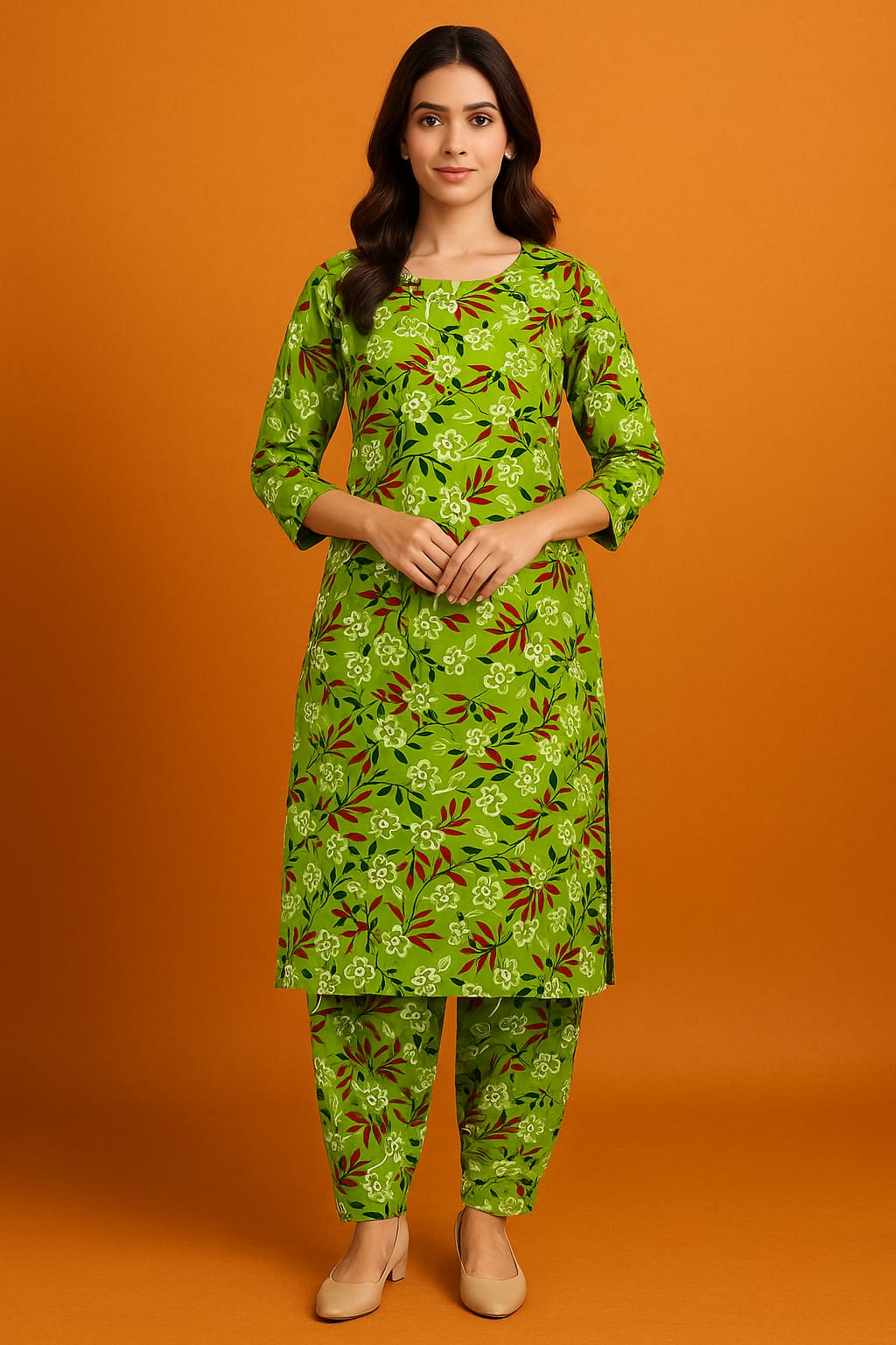 2 Pcs Unstitched Digital Print Suit J-044